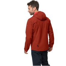 Jack Wolfskin Softshelljacke Northern Point (winddicht, wasserabweisend, PFC-frei) rot Herren